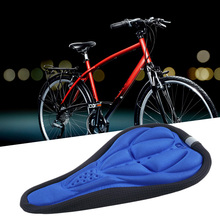 Selim de bicicleta respirável 3d, capa de assento macio para bicicleta, almofada de assento confortável, amortecimento, acessórios de ciclismo, 1 peça 2024 - compre barato