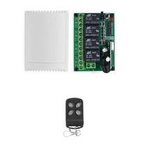 Smart hoem Wireless Remote Control Switch DC 12V 4CH relay Receiver Module 4 channel RF Remote Transmitter Lght switches 2024 - buy cheap