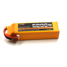 TCB 4S RC lipo battery 14.8V 5200mAh 25C FOR rc helicopter airplane drone car high power batteria AKKU cell 4S 2024 - buy cheap