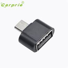 CARPRIE MotherLander Micro USB To USB OTG Mini Adapter Converter For Android SmartPhone BK Mar9 2024 - купить недорого