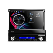 7" Motorized Detachable HD Touch Screen One Din Car DVD Player with Screen Mirroring Steering Wheel Control/Bluetooth/GPS/Radio 2024 - buy cheap