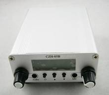 10pcs 0.5W CZH-05B pll 87-108mhz fm transmitter broadcast stereo mic + GP100 1/4 wave antenna + power supply KIT 2024 - buy cheap
