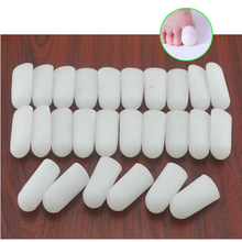 Orthopedic Feet Care Tool Foot Corns Remover Blisters Gel Bunion Toe Protector 4pcs Silicone Gel Toe Tube Straighten Bent Toes 2024 - buy cheap