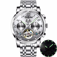 Mechanical Watches Sport DOM Watch Men Waterproof Clock Mens Brand Luxury Fashion Wristwatch Relogio Masculino M-75D-7M 2024 - buy cheap