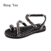 Women Sandals Flip Flops 2018 New Summer Fashion Rhinestone Wedges Shoes Woman Slides Crystal Beautiful Lady Casual Shoes Female 2024 - buy cheap