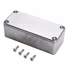 Mini caixa de invólucro de alumínio prata 1590a, caixa de projeto eletrônico 15, 1 peça 2024 - compre barato