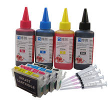 T0711 ink cartridge refill ink kit + 400ml ink for EPSON Stylus SX600FW BX600FW BX610FW Office B40W BX300F BX300FW BX310FN 2024 - buy cheap