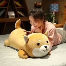 1PC nuevo de dibujos animados perro de peluche muñeco de felpa para bebé suave de alta calidad Shiba Husky almohada muñeca de los niños chico regalos de cumpleaños 2024 - compra barato
