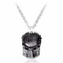 Hot AVP Alien Necklaces Predator Mask Necklace Metal Alloy Necklaces Heroes For Men Jewelry Gift 2024 - buy cheap