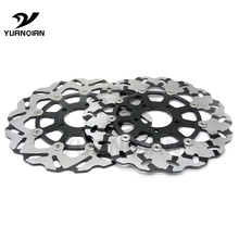 2PCS CNC Motorcycle Front Floating Brake Rear Brake Disc Rotor For SUZUKI GSX R HAYABUSA 1300 GSXR HAYABUSA 1300 1999-2007 2024 - buy cheap