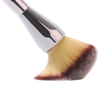 Silver Contour Makeup Brushes Synthetic Large Powder Brush Blush Make-Up Tool Liquid Foundation Cosmetic Makeup Brush 2024 - buy cheap
