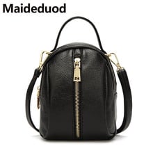 Maideduod New Fashion Small Women  PU leather  Female Satchel Designer Mini Shoulder Bag Women Handbag Hot Sale Mobile phone bag 2024 - buy cheap