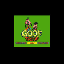Goof Troop NTSC versión 16 Bit 46 Pin tarjeta de juego gris grande para jugadores de juegos de EE. UU. 2024 - compra barato