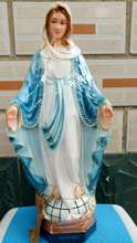 Estatua de cerámica de 40 CM de gran tamaño para decoración de la Iglesia, la Virgen María, para el hogar y la madre 2024 - compra barato