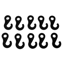 MagiDeal 10 Pcs Heavy Duty Plastic Hook For Fasten Camping Tent  Cord End Tent Bungee Cord Hooks 2024 - buy cheap