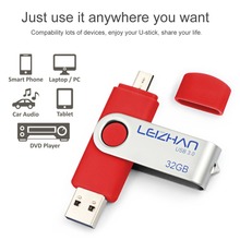 High speed LEIZHAN USB 3.0 Flash drive  16GB Pen drive 64GB 32GB U disk Pendrive dual memory stick 8GB flash drive 2024 - buy cheap