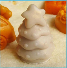 Soap Mold Cake Decoration Mold Handmade Soap Mold Wholesales Modelling Silicon Sell Hot The Christmas Tree/star Moulds PRZY 2024 - buy cheap
