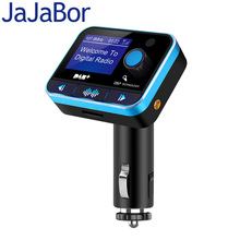 JaJaBor Car Radio Receiver Auto DAB FM Transmitter Digital Audio Broadcasting Bluetooth Handsfree Car MP3 Player LCD Display 2024 - buy cheap