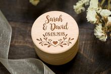 Ring bearer box Wooden ring box Unique ring box Custom Names Ring Box Wedding ring box, Custom ring box Personalized Ring Box 2024 - buy cheap