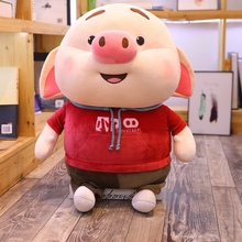 30-65cm Cute Dressed Pig Plush Toys Stuffed Soft Kawaii Animal with Clothes Skirt Sweater Doll Lovely Pillow for Kids Girls Gift 2024 - buy cheap