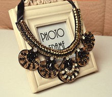 2017 new Fashion wholesale 2015 chain pearl necklace wedding accessories bohemian statement necklace women statement necklaces 2024 - buy cheap