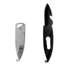 EDC Multipurpose knife Stainless Steel Folding Blade Knife Mini keychain Multifunctional Hunting Hiking Multi Knife Pocket Knife 2024 - buy cheap