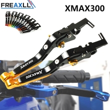 Alavancas de freio e embreagem ajustáveis, dobráveis, para yamaha xmax300, xmax 300, 300, cabo de todos os anos 2024 - compre barato