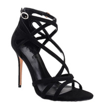 new design woman high heel sandals sexy open toe hollow style black straps Roman high heel sandals 2024 - buy cheap