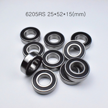 Bearing 1pcs 6205RS 25*52*15(mm) free shipping chrome steel Rubber Sealed High speed Mechanical equipment parts 2024 - buy cheap