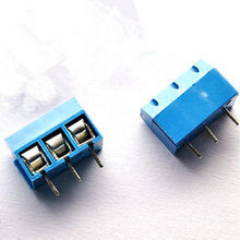 100Pcs 3 Pin Screw Terminal Block Connector 5mm Pitch KF301-5.0-3P 2024 - buy cheap