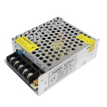 Fonte de alimentação de comutação cc 12v 5a 60w, interruptor para fita de led de 20 tamanhos