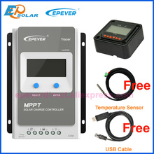 EPEVER Tracer 3210AN EPsloar 30A MPPT Solar Charge Controller 12v 24v auto work max PV 100V input with USB Communication Cable 2024 - buy cheap