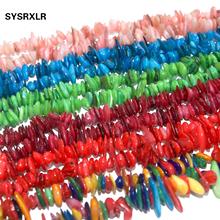 Free Shipping Colorful Natural Shells Irregular Shap Flat Shells Beads For Jewelry Making DIY Necklace Bracelet Material 2024 - compre barato