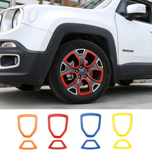 Mopai-adesivo para decoração de roda externa de automóveis, abs 1.4, guarnição e acabamento para jeep renegade 2015 a 2017, acessórios de carro 2024 - compre barato