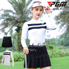 2020 Pgm Long Sleeve Clothes Tops Women Shirt Suits Ladies Golf Sportswear Dry Fit Pleated Tennis Skirts D0499 2024 - buy cheap