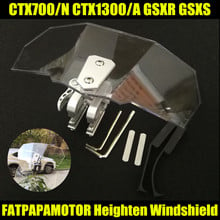 2018 NEW Hot Sale Motorcycle Windshield Increased FOR HONDA CTX700 N CTX1300 A GSXR 600 750 1000 GSXS 2024 - buy cheap