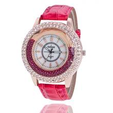 Women's Watch 2021 New Fashion Rhinestone Clock Lady Rose Gold Dial Quartz Wristwatches Hot Reloj Zegarek Damski 2024 - buy cheap