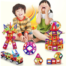 Мини размер 3D сделай сам Магнитный дизайнерский Строительный набор магнитные строительные блоки Развивающие игрушки для детей подарок для детей 2024 - купить недорого