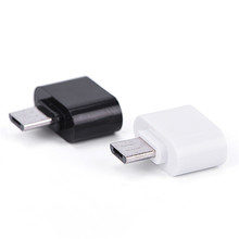 Цветной мини OTG кабель USB OTG адаптер мини USB к USB конвертер для планшетного ПК Android для Samsung для Xiaomi HTC SONY LG 2024 - купить недорого