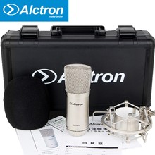Original Alctron MC001 condenser microphone pro recording studio microphone With shock mount recording microphone 2024 - buy cheap