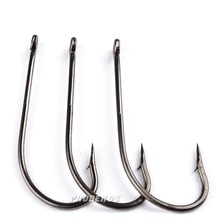 10pcs/lot High Carbon Steel barbed Hook Fishing Hooks with Soft Worm Fishhooks Lure WormS Pond fishing accessorires 2024 - buy cheap