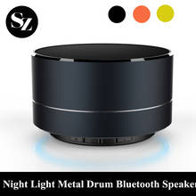 SUOZUN Wireless Bluetooth Speakers LED Metal Steel Mini Portable Speaker Smart Hands Free Speaker FM Radio Bass boombox Support 2024 - buy cheap