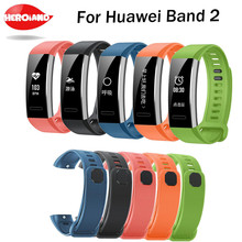 Замена наручных часов Ремешок Для Huawei band 2/Band 2 pro Смарт-часы Силиконовые часы для Huawei Band 2/Band 2 pro 2024 - купить недорого