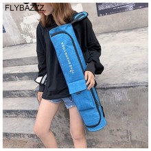 72*14cm yoga esteira saco de ginásio bolsos laterais portador à prova ddurable água durável lona algodão yoga sacos de desporto mochila transportar cinta cordão 2024 - compre barato