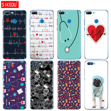 Silicone Cover phone Case for Huawei Honor 10 V10 3c 4C 5c 5x 4A 6A 6C pro 6X 7X 6 7 8 9 LITE Medicine Health Heart 2024 - buy cheap