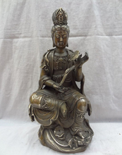 USPS a EE. UU. S1299 15 "Budismo Chino de Bronce de Cobre RuYi Kwan-yin Buda GuanYin Estatua De Loto 2024 - compra barato