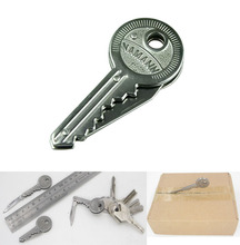 Mini Blade fold key ring knife keychain Peeler tool Outdoor camp gadget Survive kit portable hike Pocket Package Box Opener Open 2024 - buy cheap