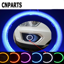 CNPARTS-Luz LED decorativa para faro delantero de coche, 2 unidades, para Mercedes W203, W211, W204, W210, Benz, BMW F10, E34, E30, F20, X5, E70 2024 - compra barato