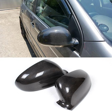 Carbon Fiber Replacement Car side Mirror Cover Caps For Volkswagen VW Jetta MK5 06-09 Passat VB6 04-10 2024 - buy cheap