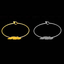 ZUUZ cuff bracelets gold bangles for women stainless steel metal accessories jewelry girl charms minimalist luxury bangle 2024 - buy cheap